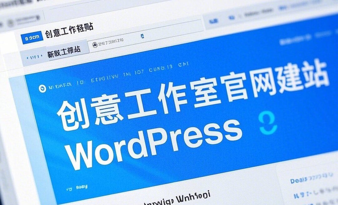 创意工作室官网WordPress建站