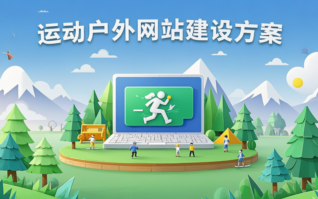 运动户外网站建设方案