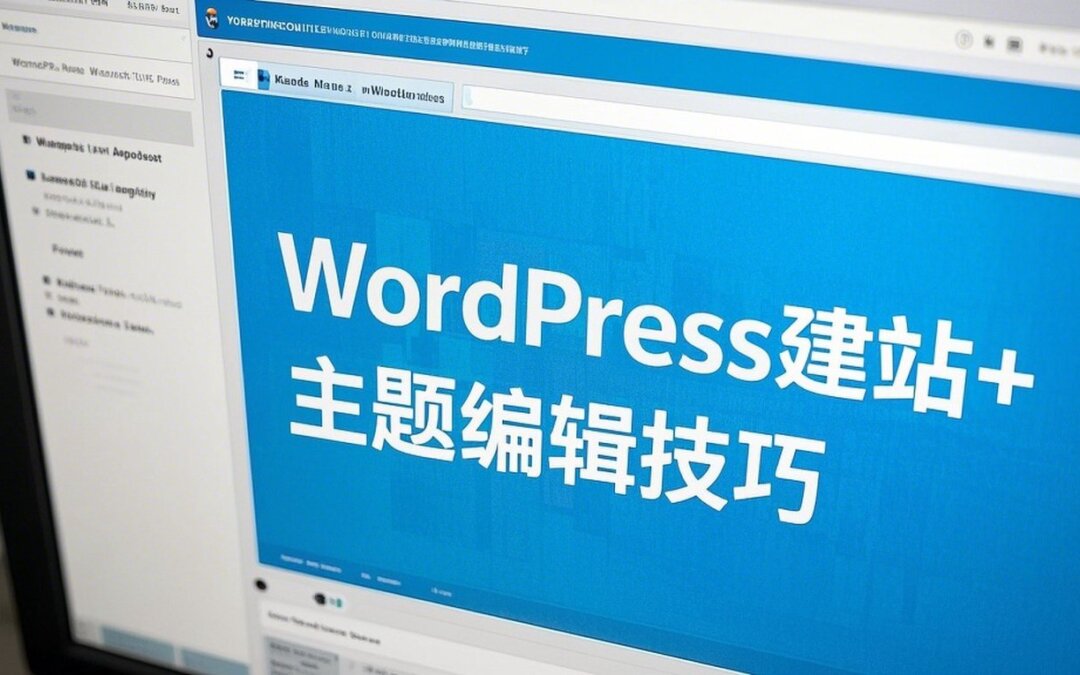 WordPress建站主题编辑技巧