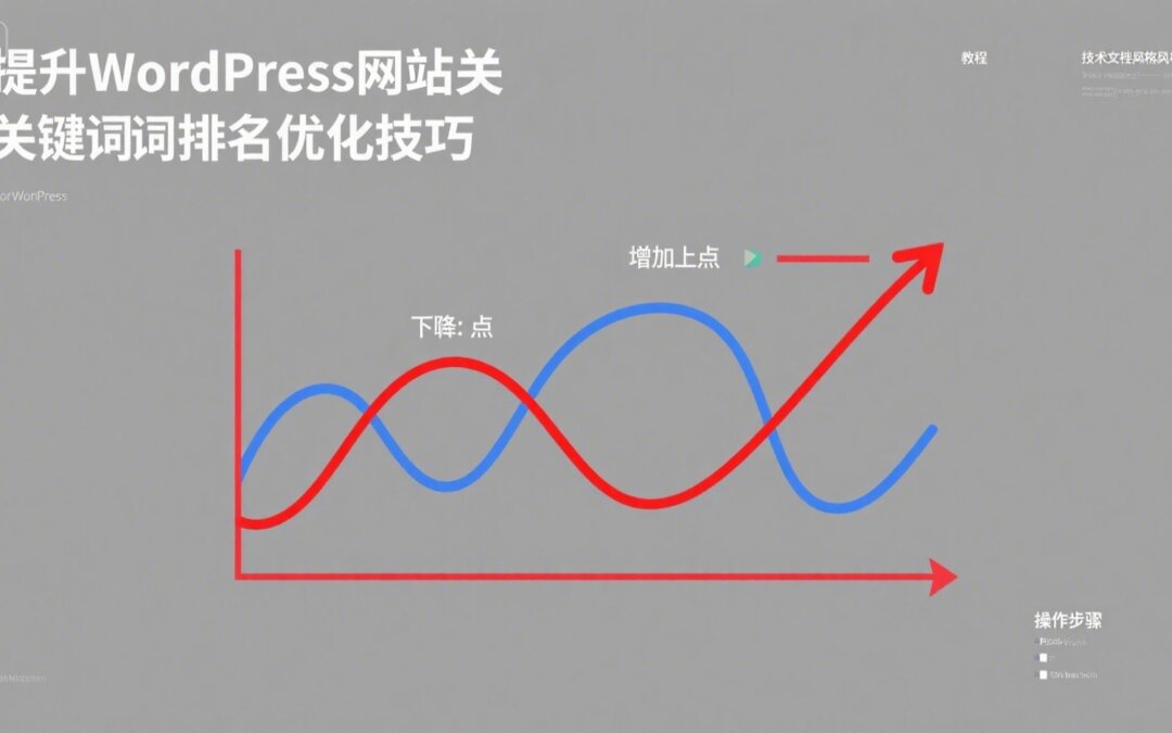 提升WordPress网站关键词排名优化技巧