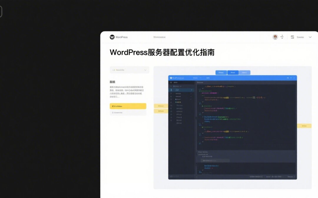 WordPress服务器配置优化指南