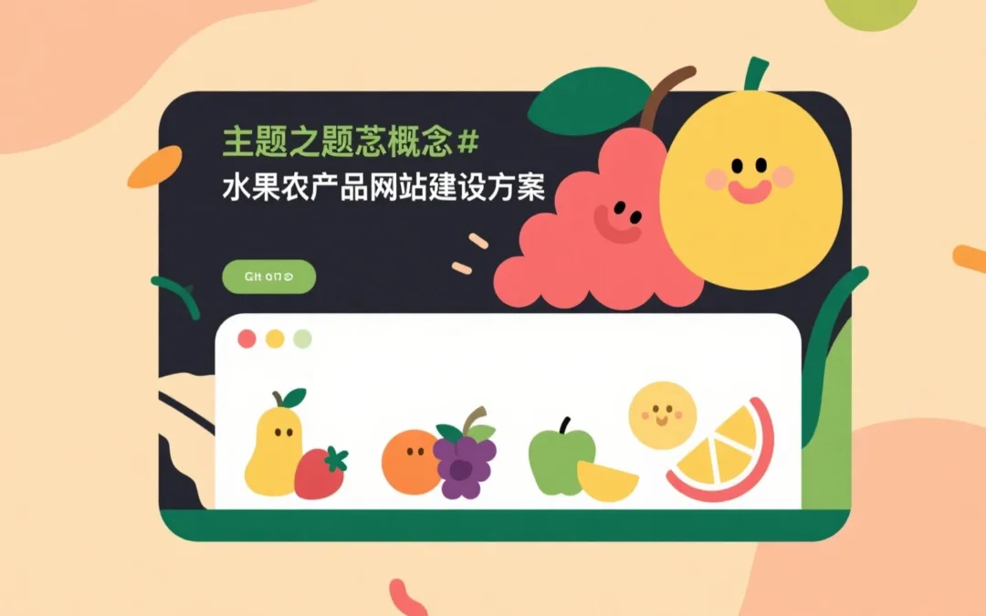 水果农产品网站建设方案