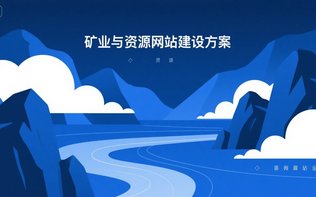 矿业与资源网站建设方案