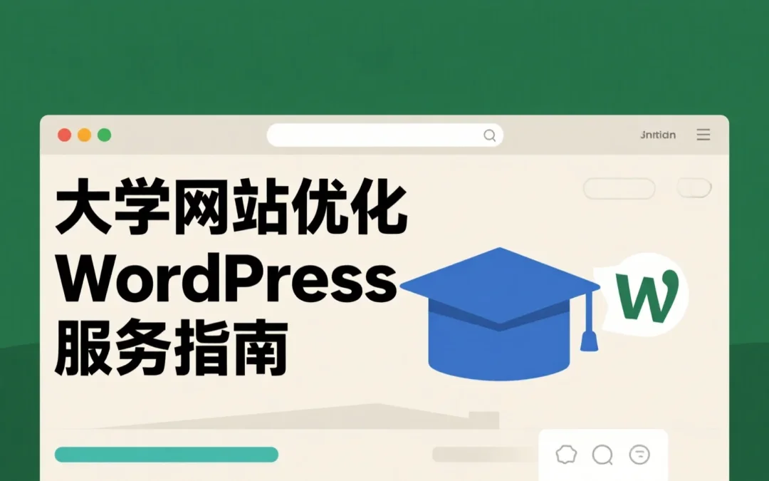 大学网站优化WordPress服务指南