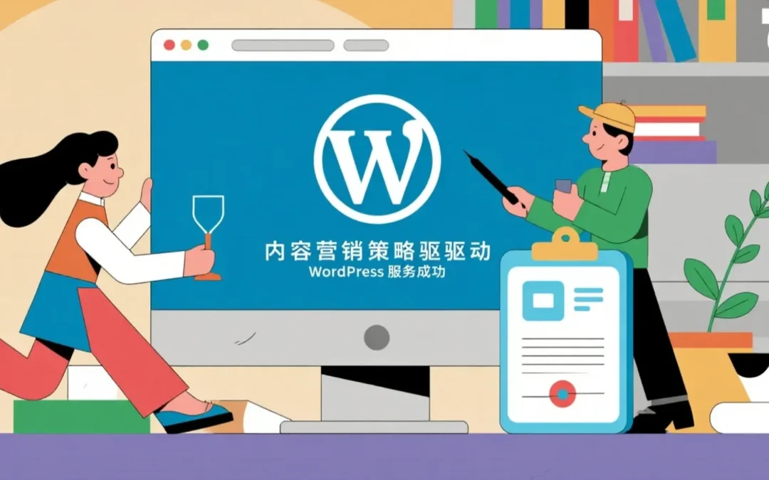 内容营销策略驱动WordPress服务成功