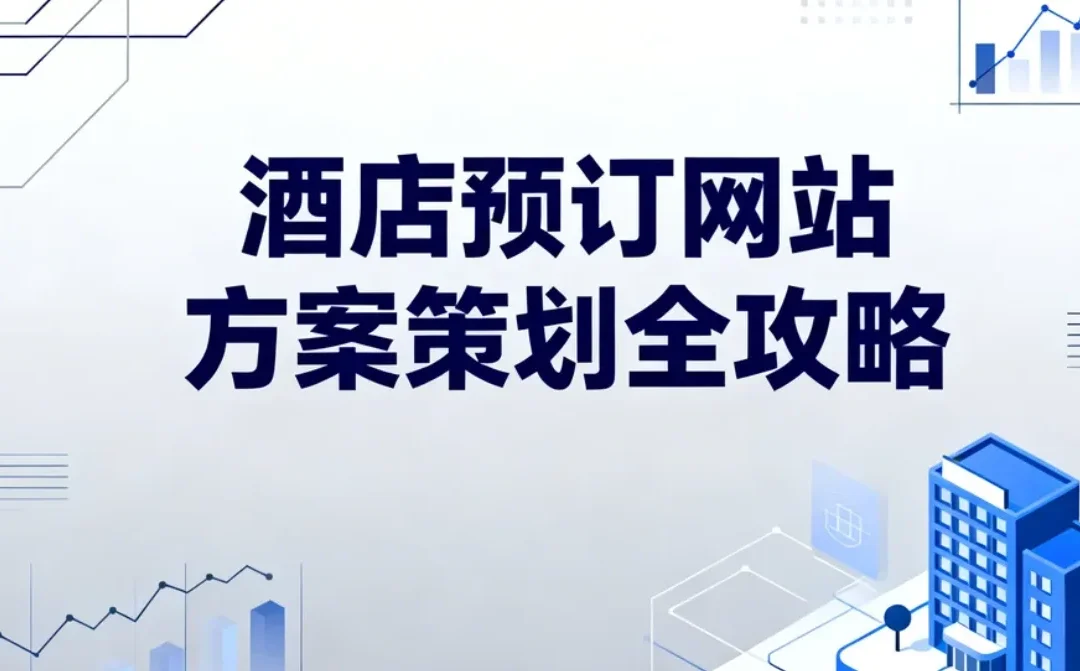 2026酒店预订网站方案策划全攻略