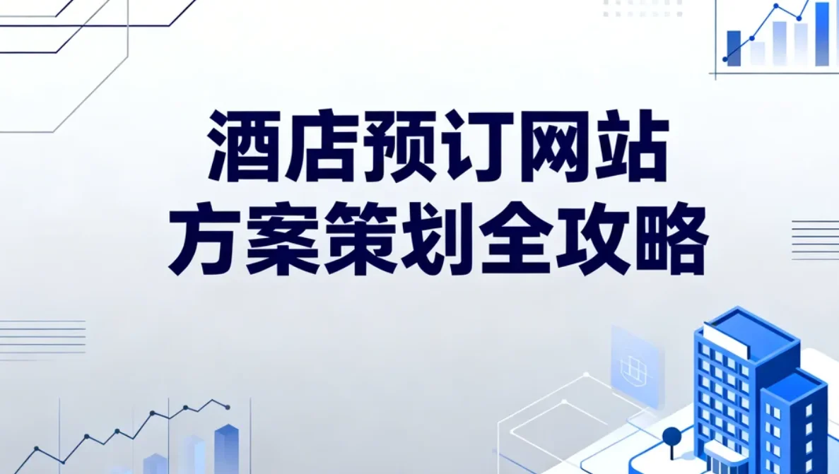 2026酒店预订网站方案策划全攻略