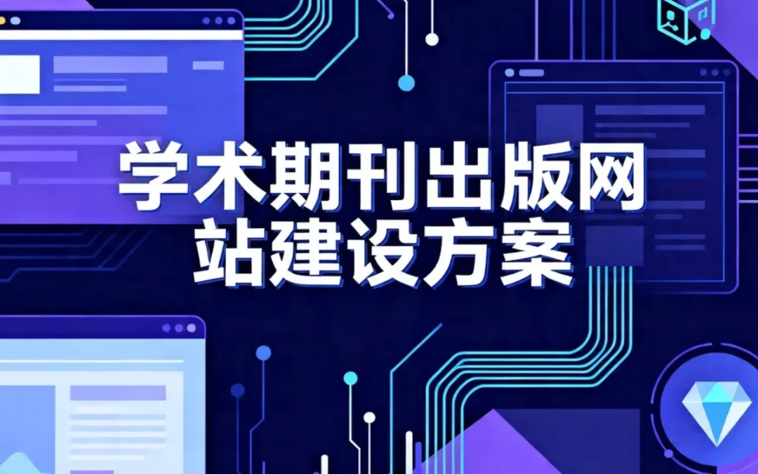 学术期刊出版网站建设方案2026