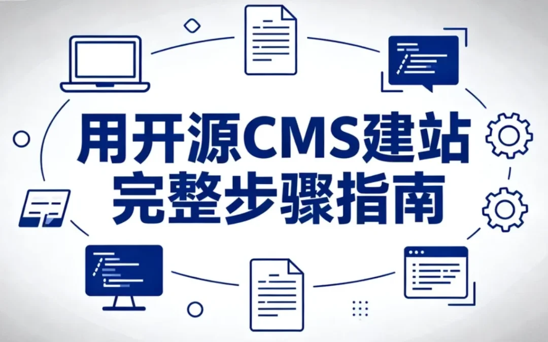 2026年用开源CMS建站完整步骤指南