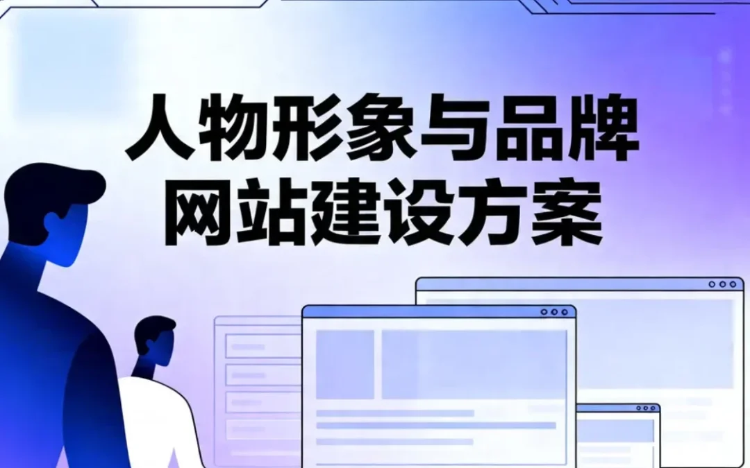 人物形象与品牌网站建设方案2026