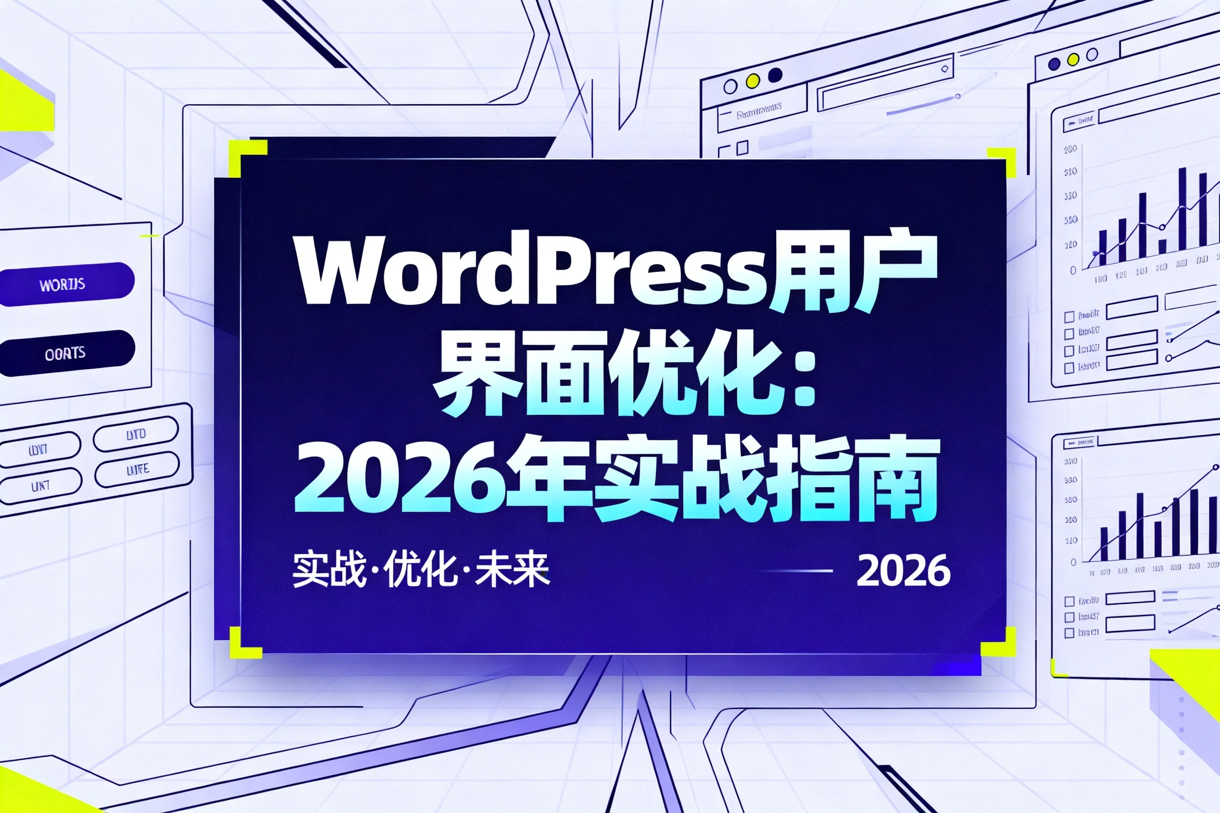 wordpress用户界面优化:2026年实战指南