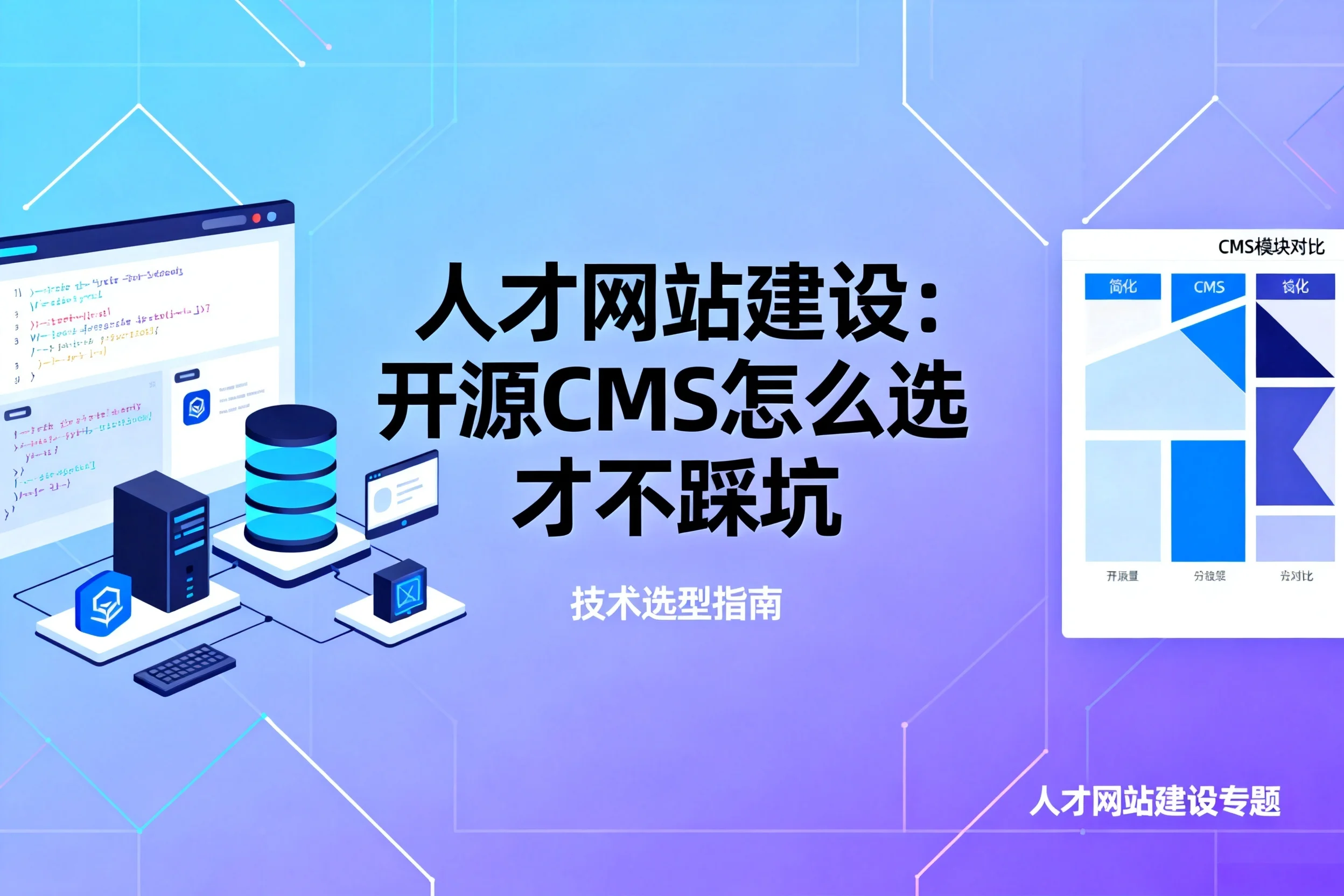 2026人才网站建设：开源cms怎么选才不踩坑