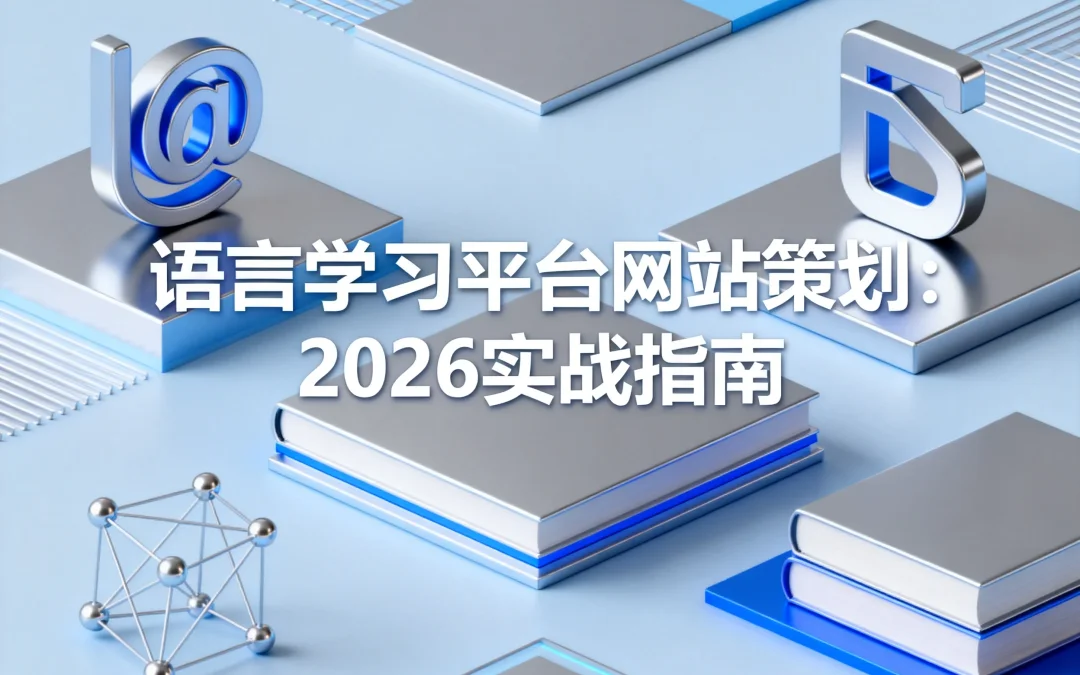 语言学习平台网站策划:2026实战指南
