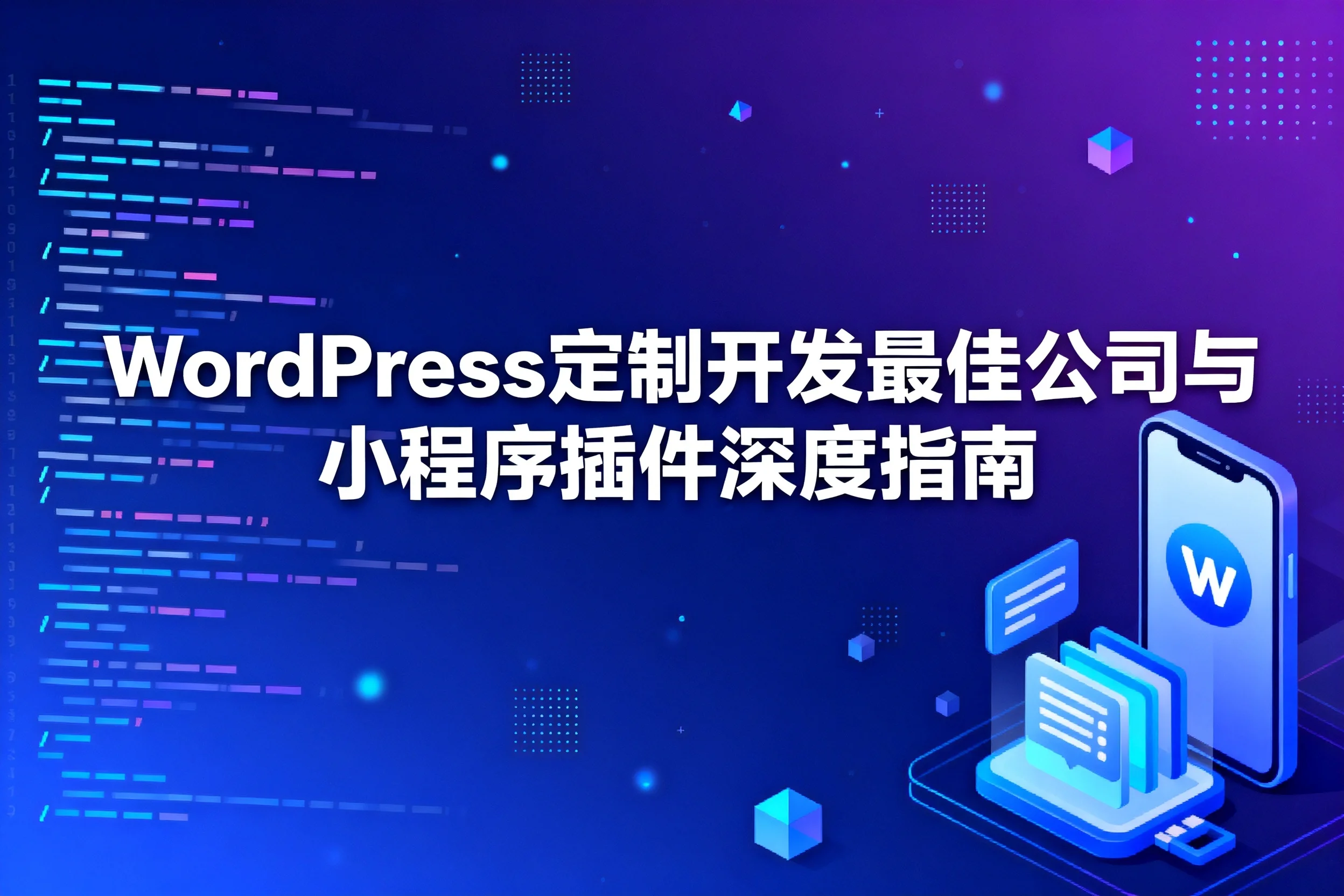 2026年wordpress定制开发最佳公司与小程序插件深度指南