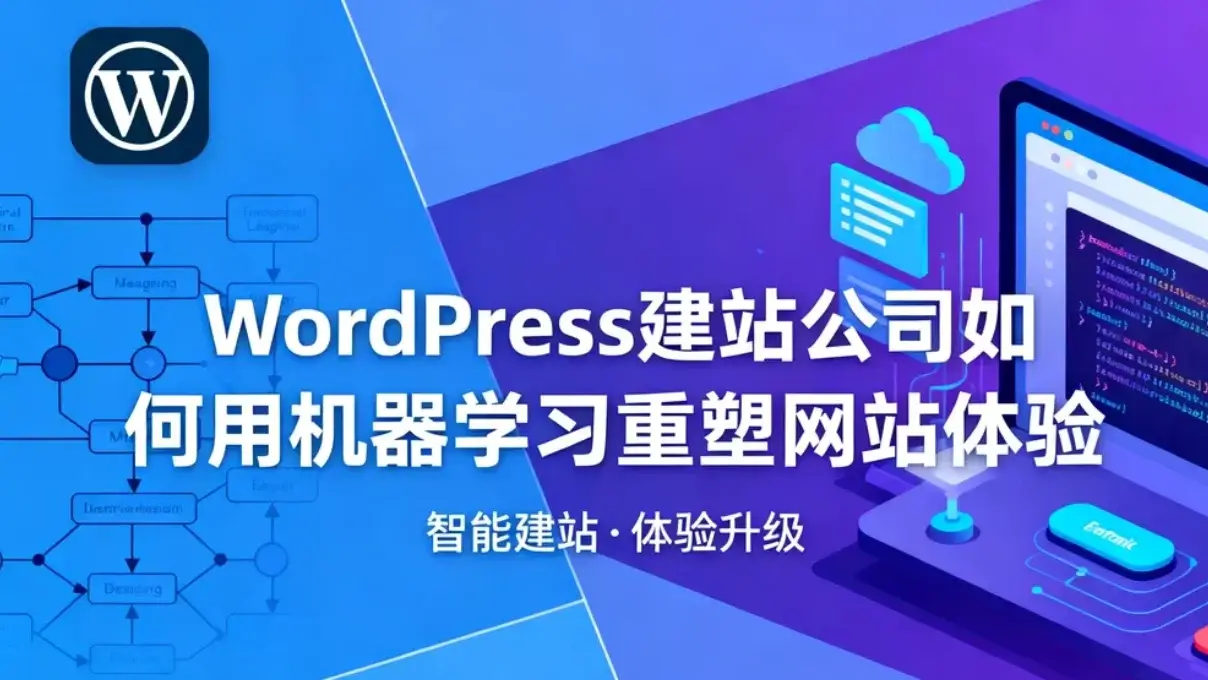 2026年wordpress建站公司如何用机器学习重塑网站体验