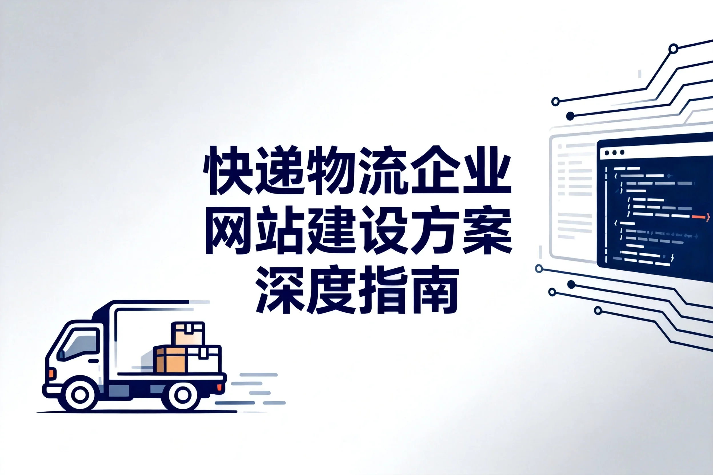 快递物流企业网站建设方案深度指南2026