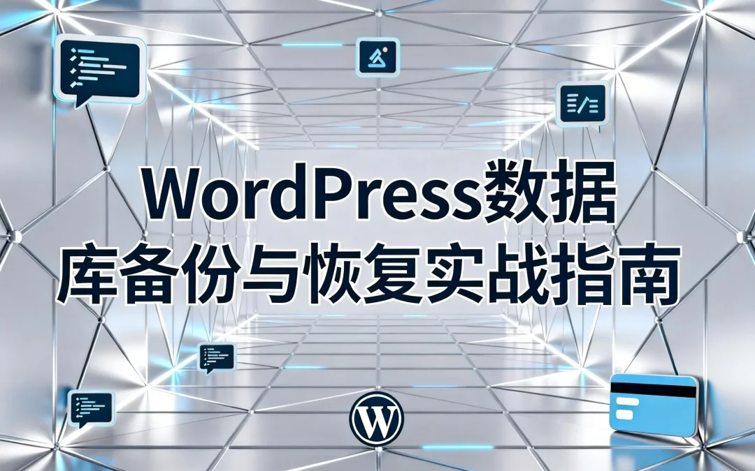 WordPress数据库备份与恢复实战指南2026