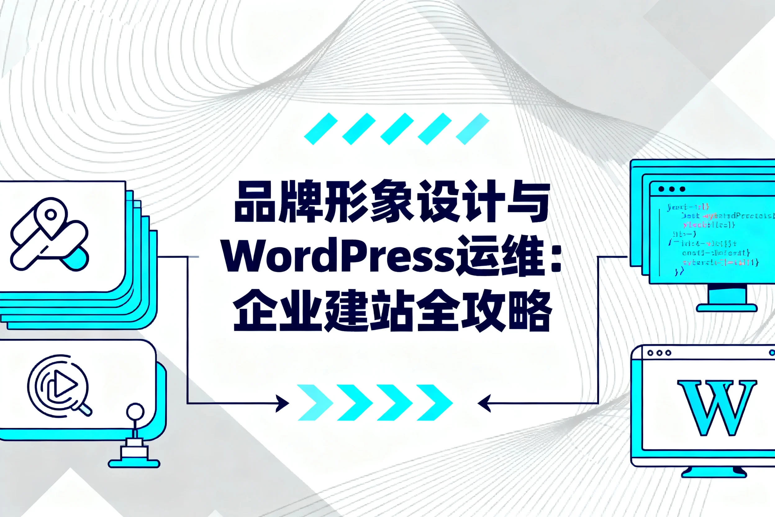 品牌形象设计与wordpress运维:2026年企业建站全攻略