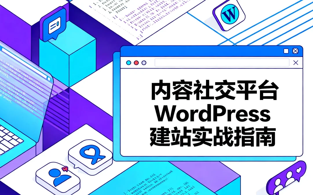 2026内容社交平台WordPress建站实战指南