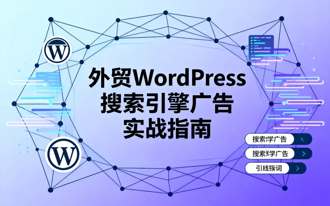2026外贸WordPress搜索引擎广告实战指南