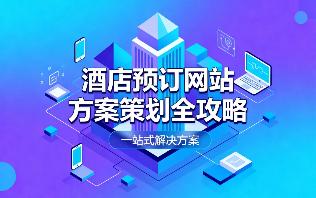 酒店预订网站方案策划2026全攻略