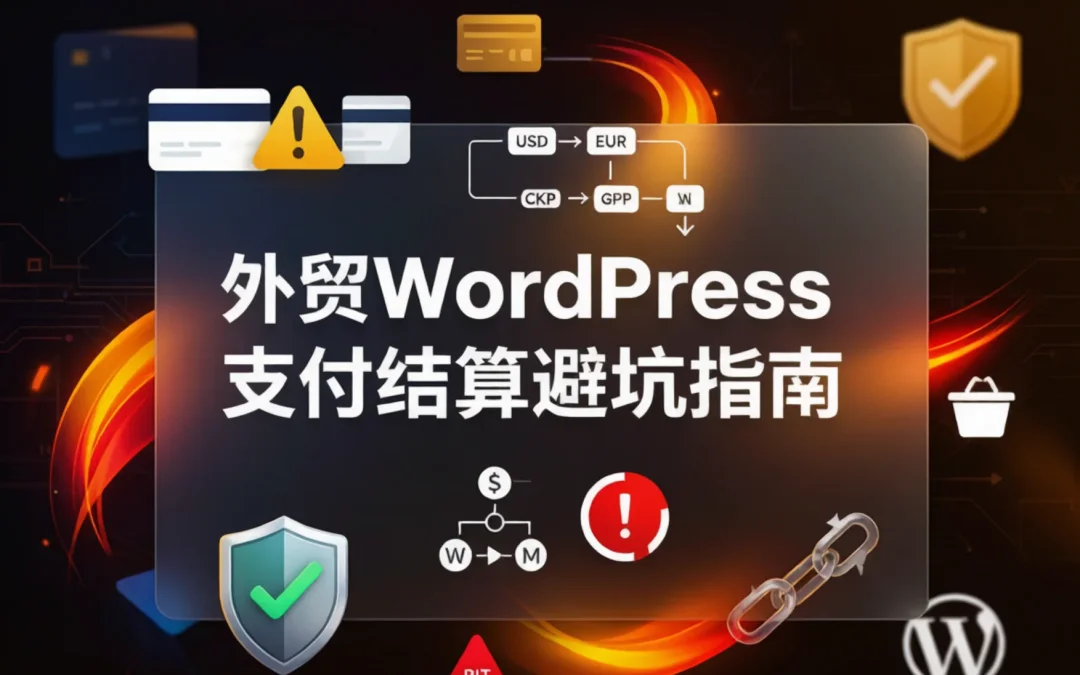 2026外贸WordPress支付结算避坑指南