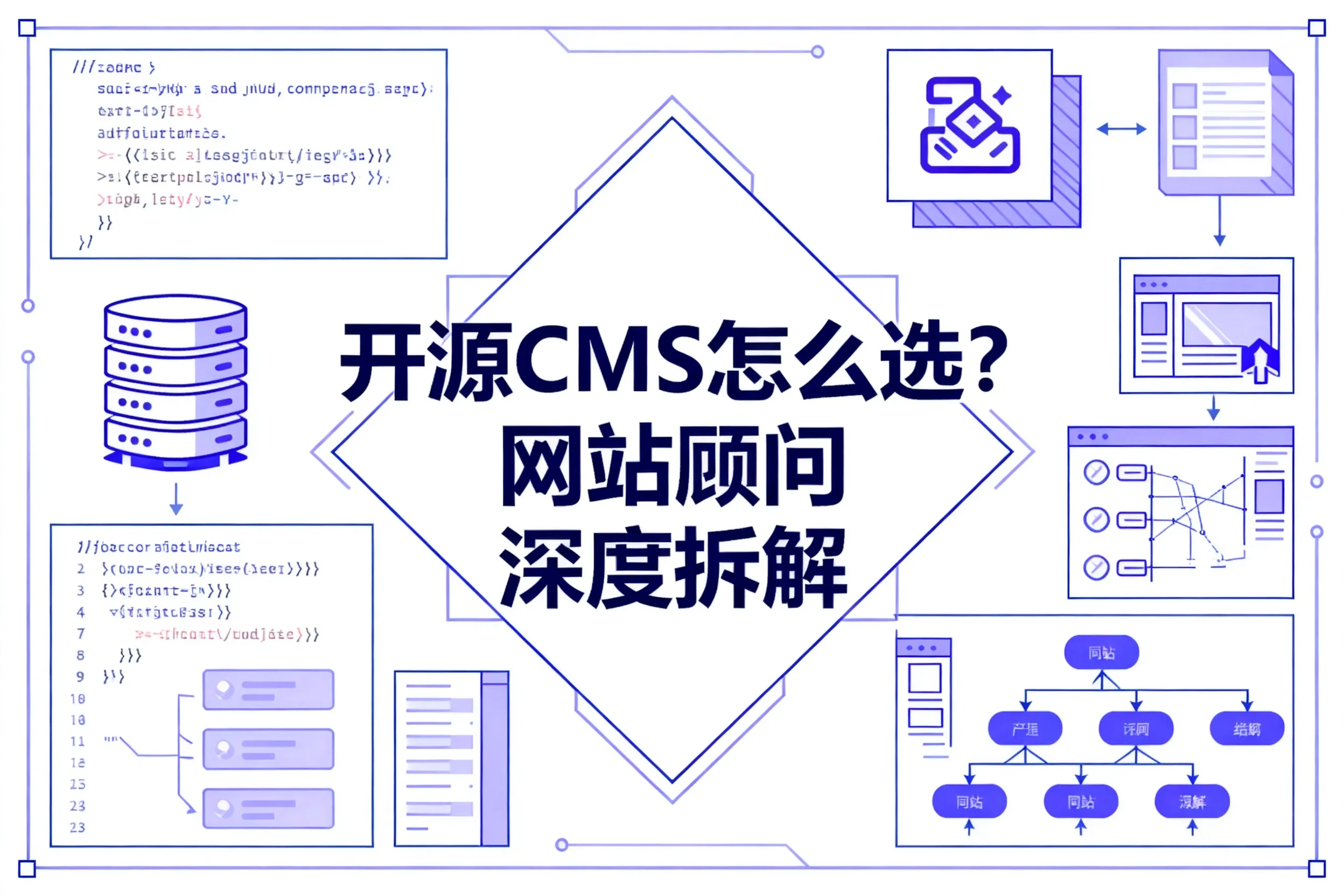 2026年开源cms怎么选?网站顾问深度拆解
