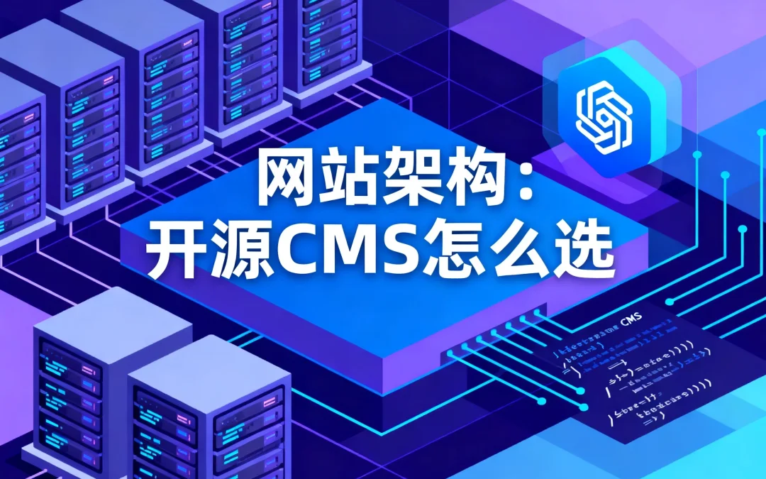 2026网站架构:开源CMS怎么选
