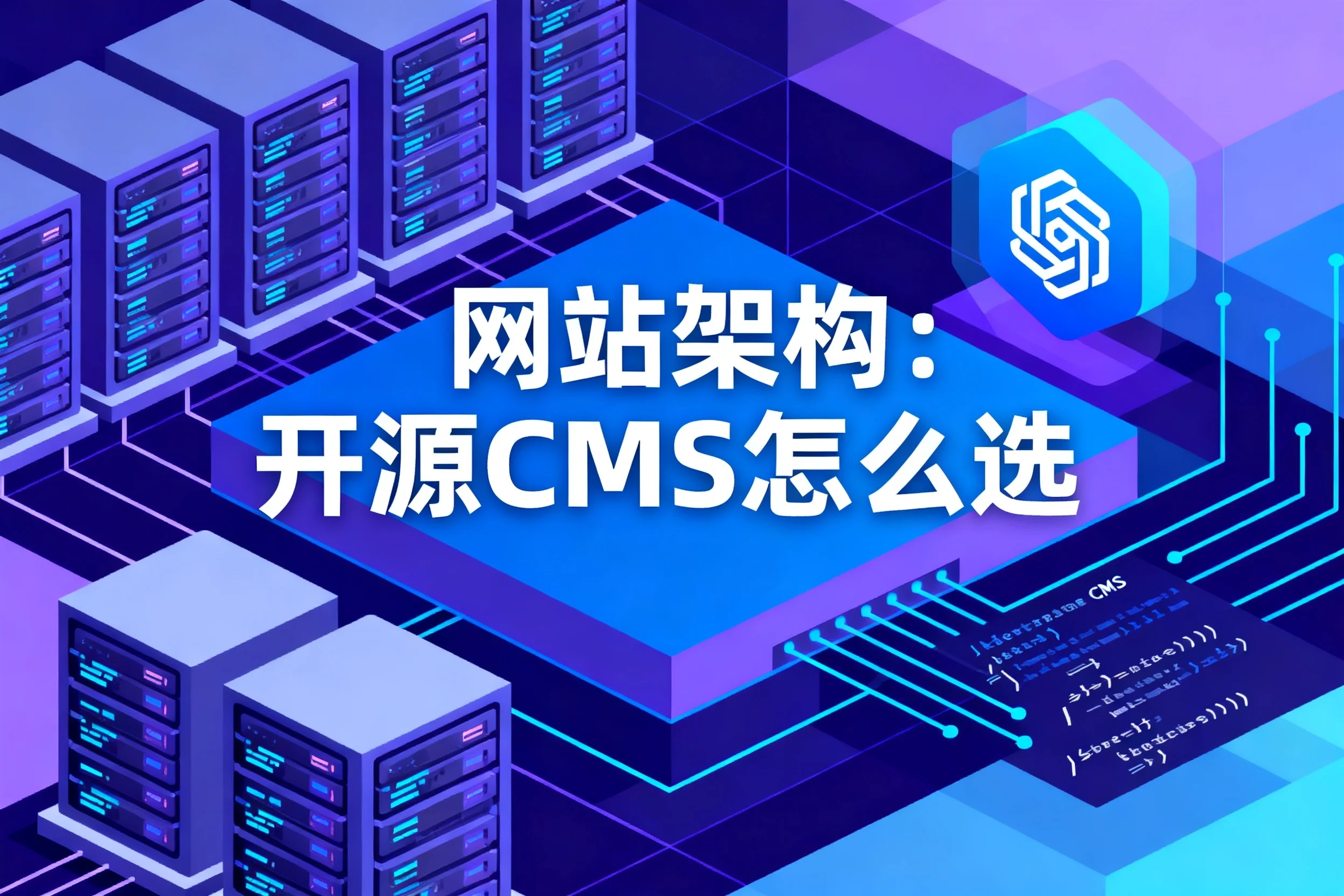2026网站架构：开源cms怎么选
