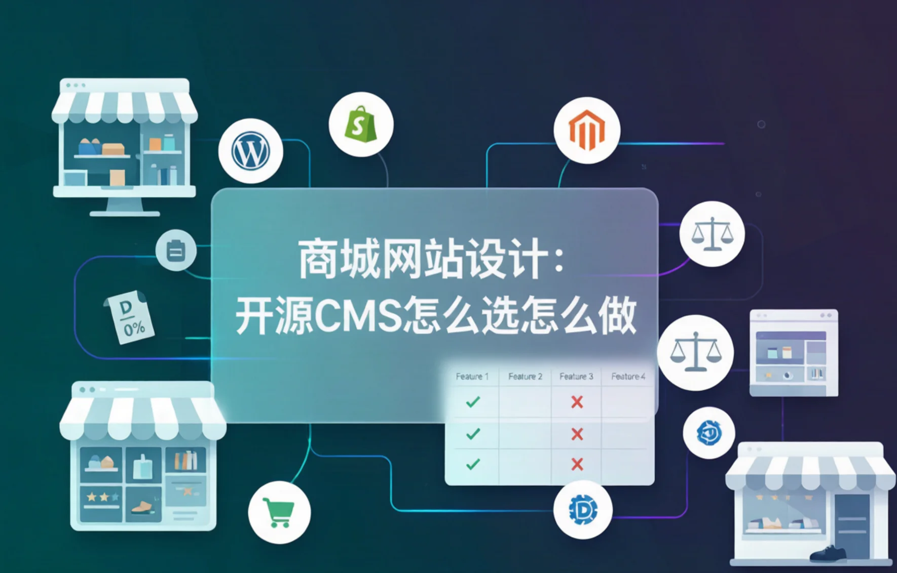 2026商城网站设计:开源cms怎么选怎么做