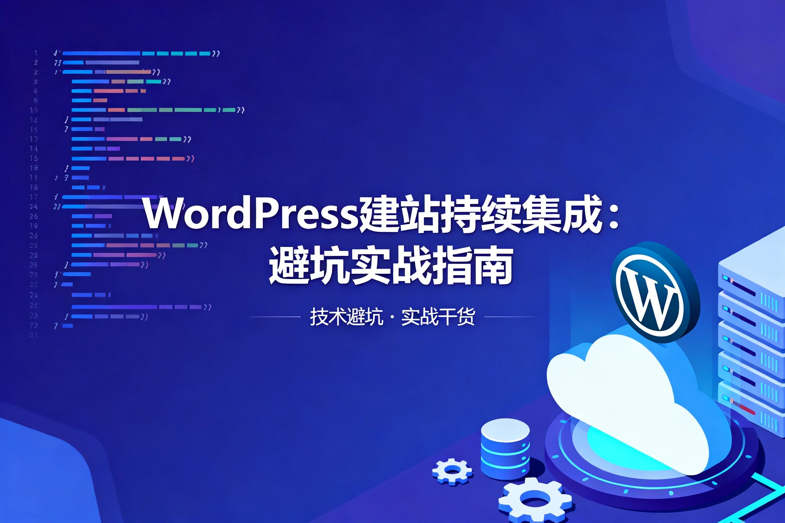 2026年wordpress建站持续集成:避坑实战指南 2026年wordpress建站持续集成:避坑实战指南