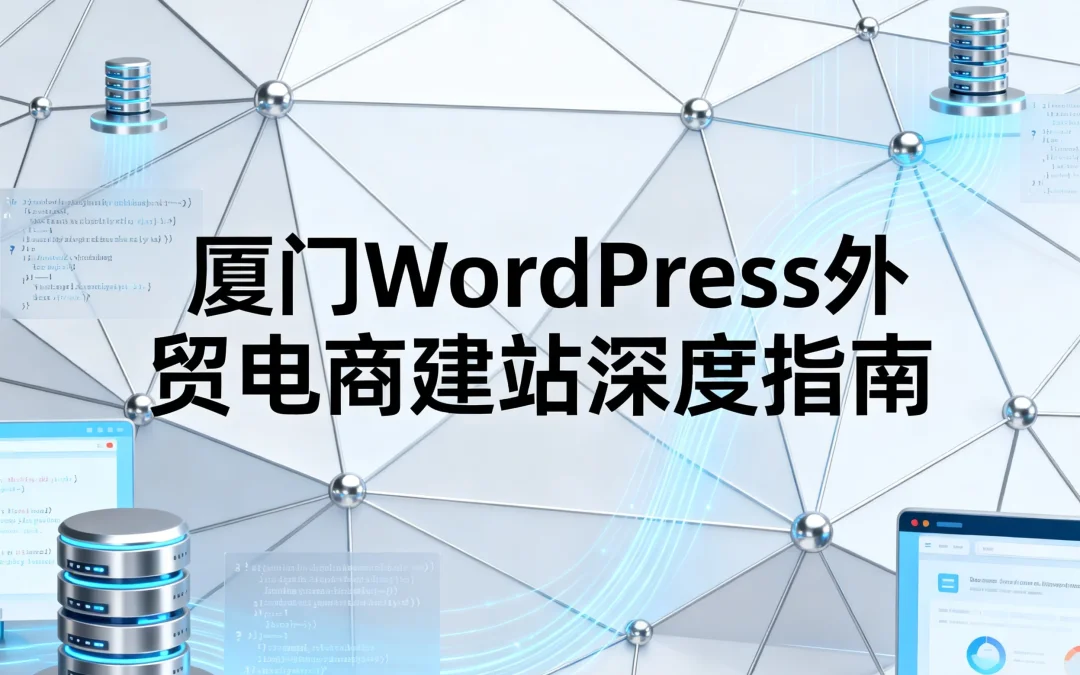 2026厦门WordPress外贸电商建站深度指南