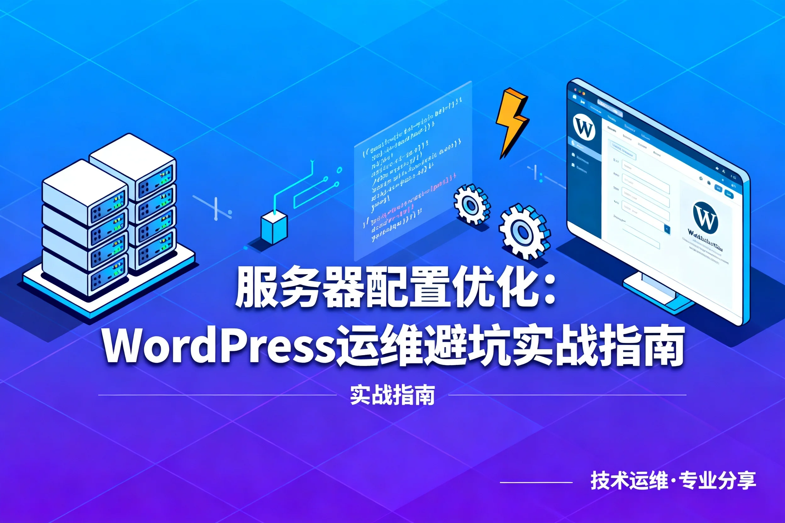 2026服务器配置优化:wordpress运维避坑实战指南