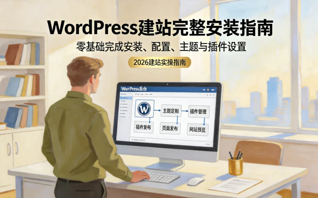 2026年WordPress建站完整安装指南