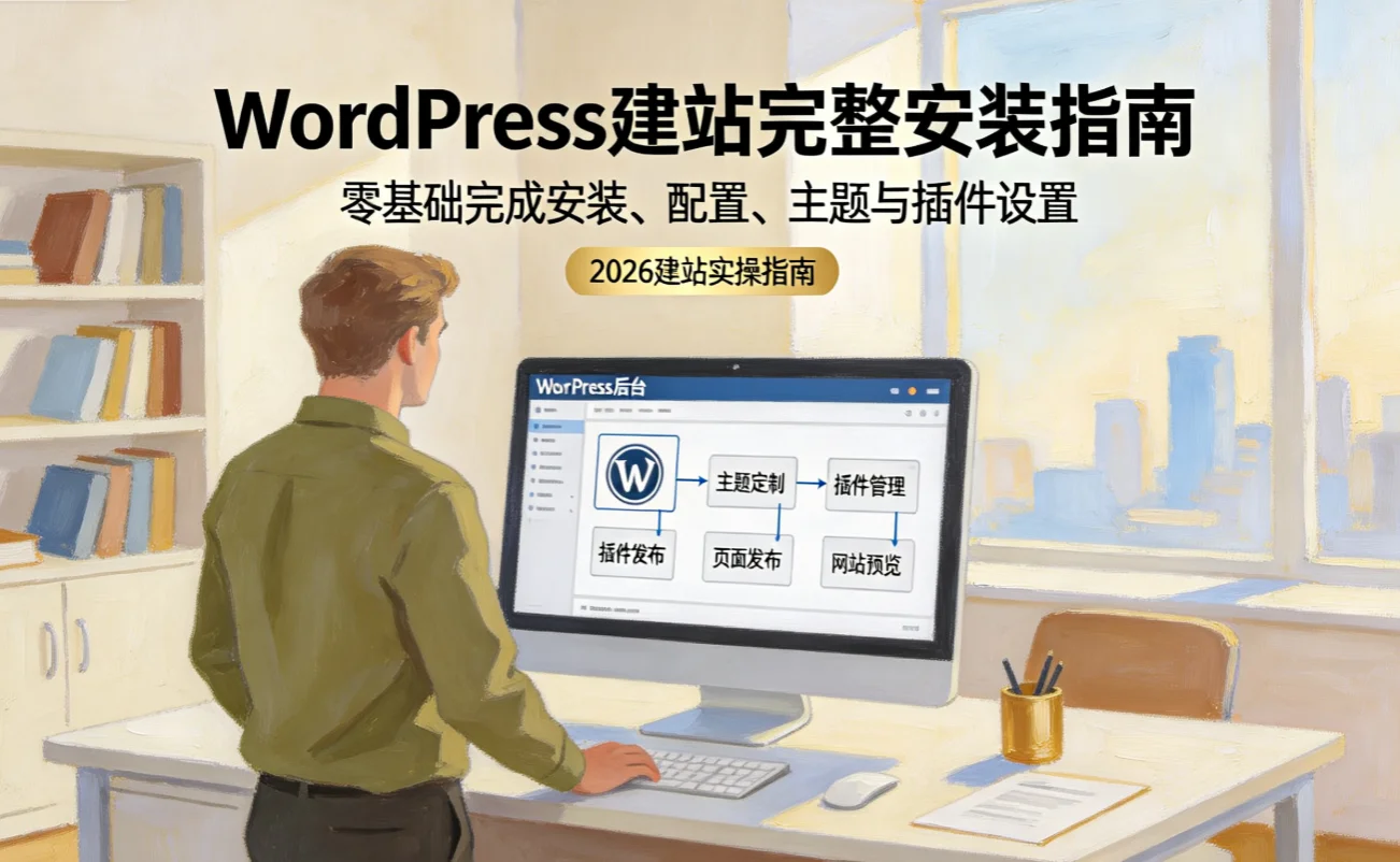 2026年wordpress建站完整安装指南