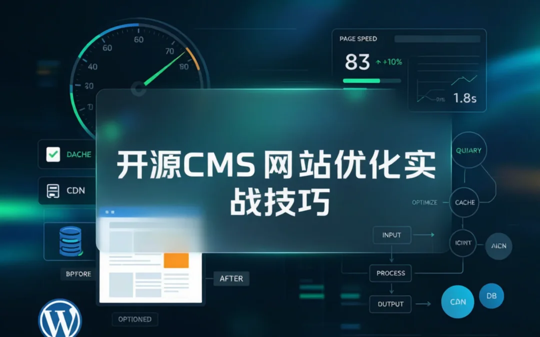 2026开源CMS网站优化实战技巧