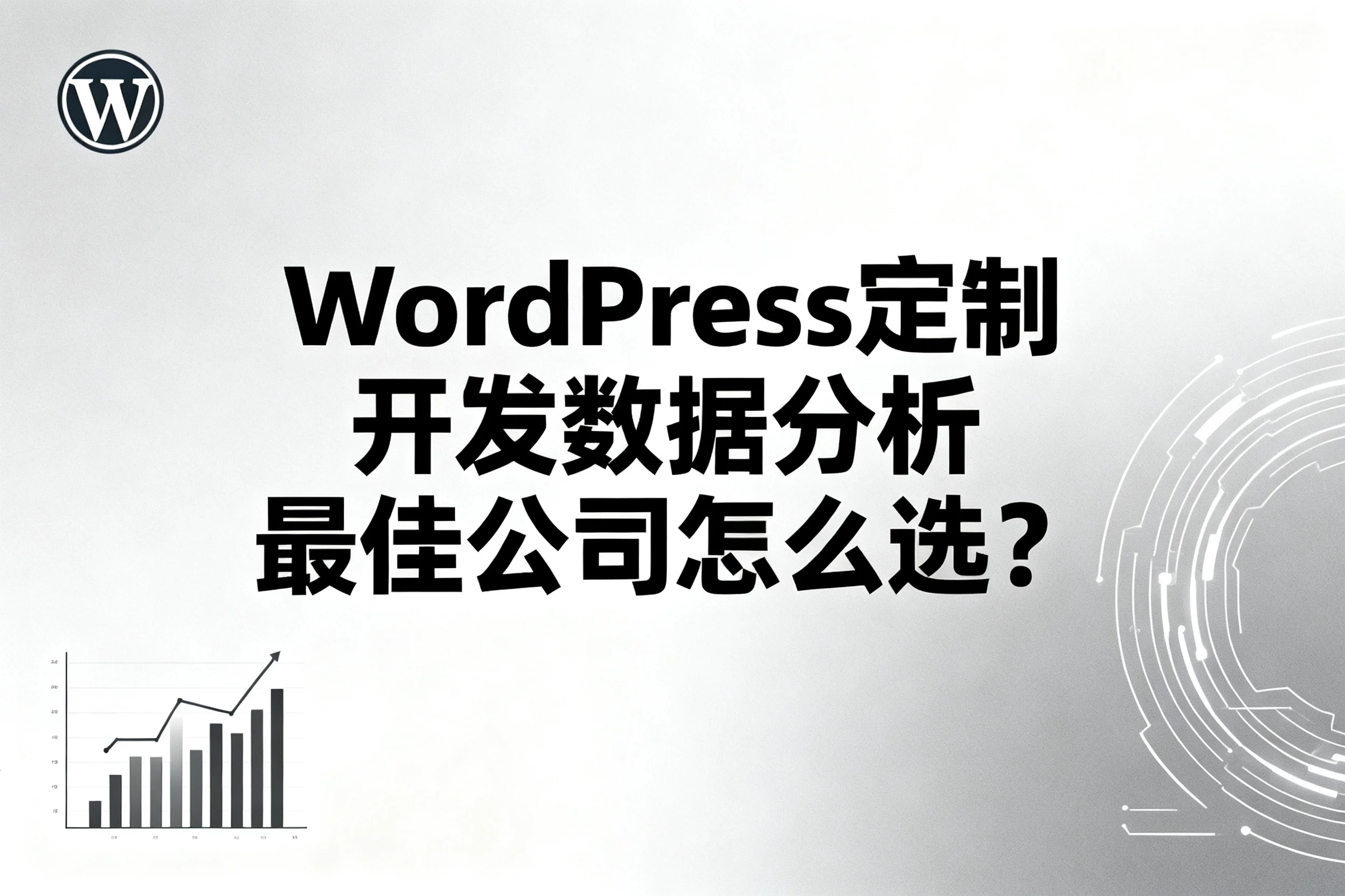 2026年wordpress定制开发数据分析最佳公司怎么选?