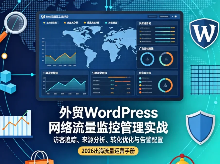 外贸WordPress网络流量监控管理实战2026