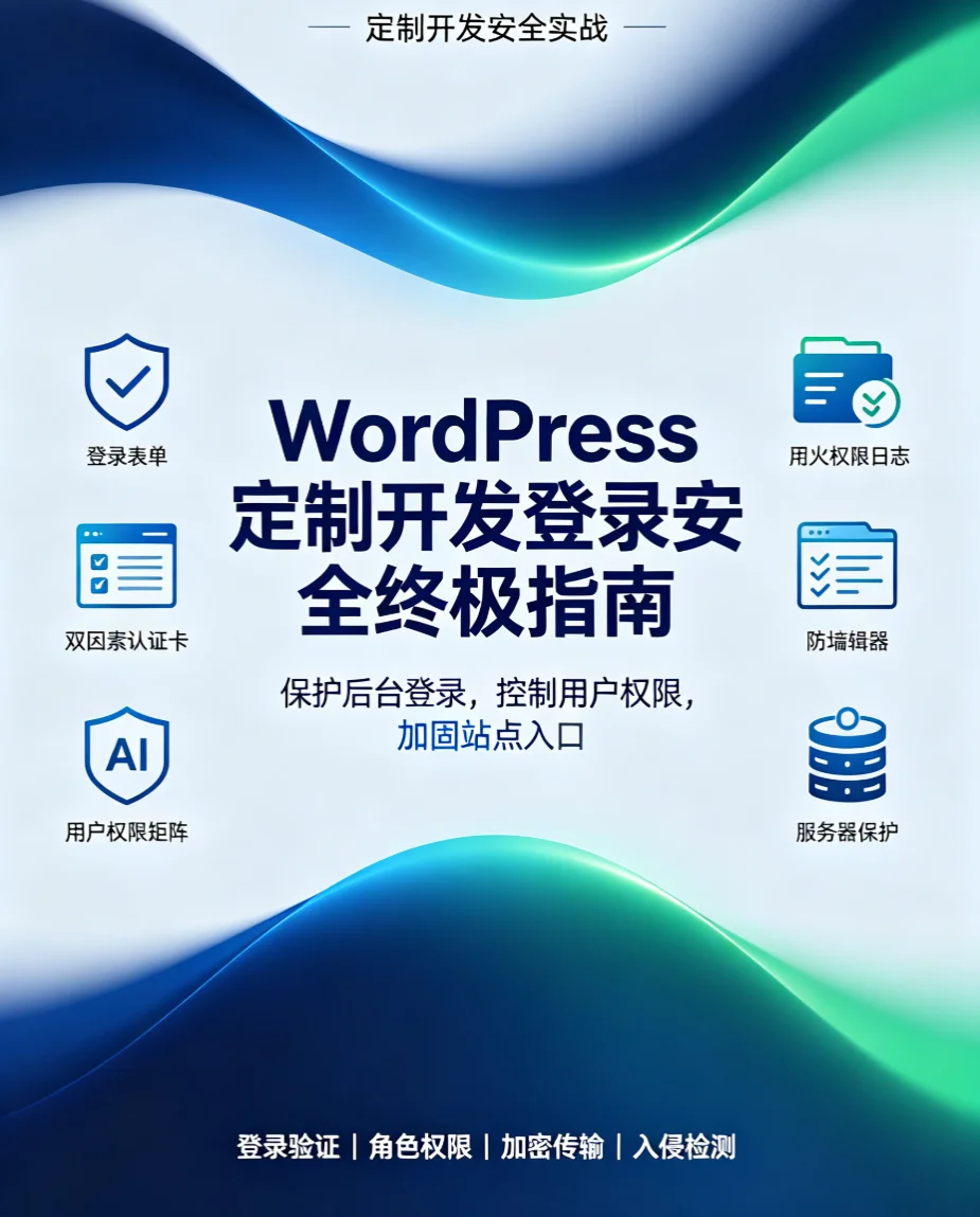 2026年wordpress定制开发登录安全终极指南