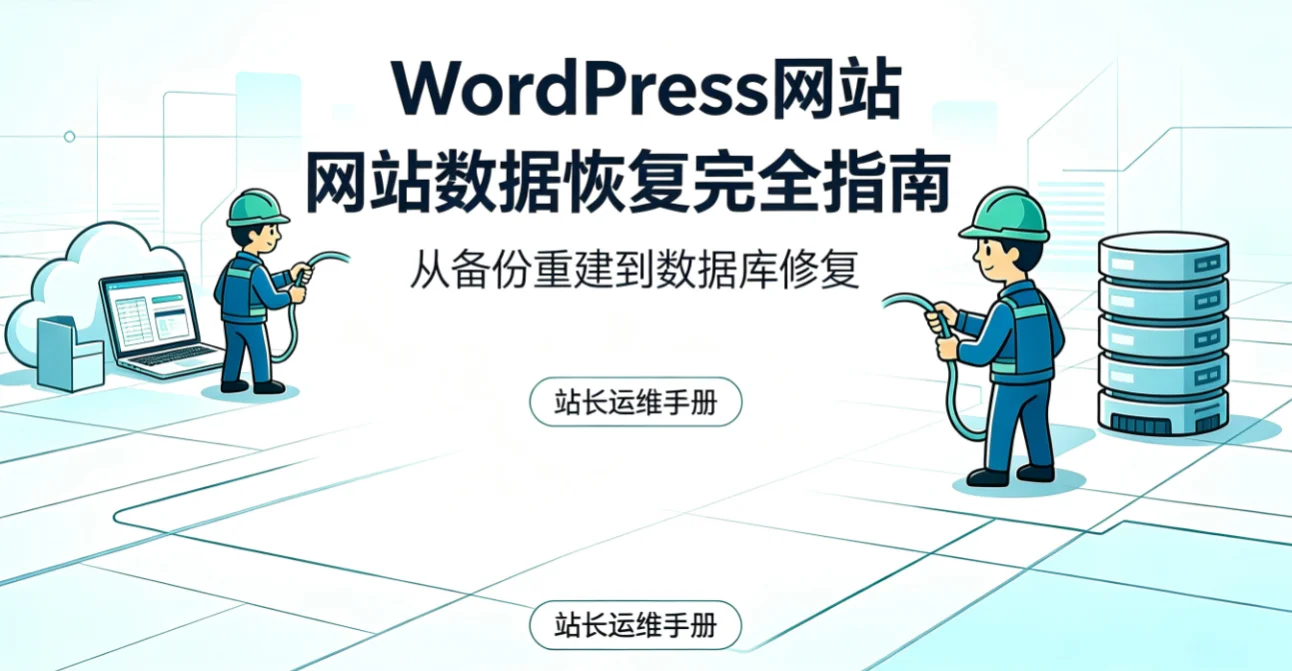 wordpress网站数据恢复完全指南
