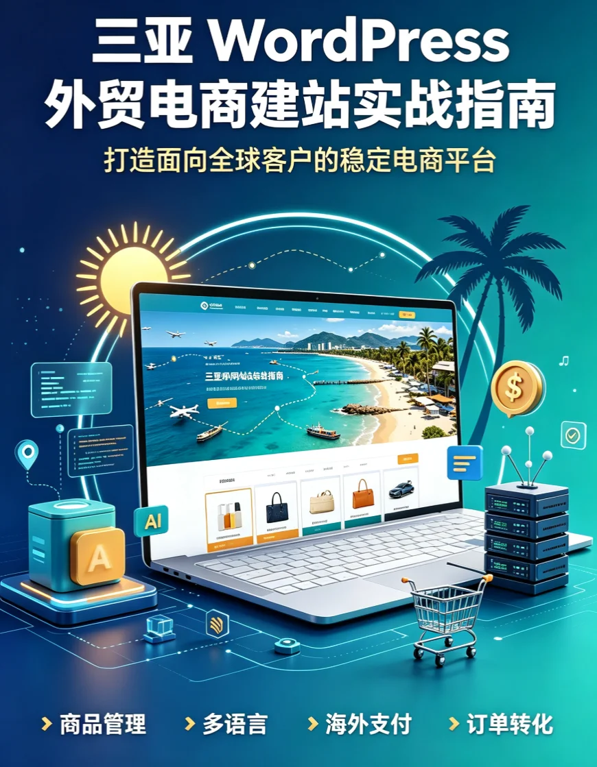 2026三亚wordpress外贸电商建站实战指南