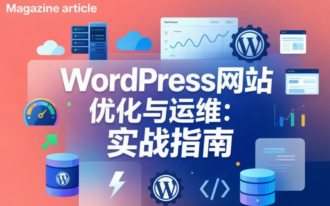 WordPress网站优化与运维：2026年实战指南