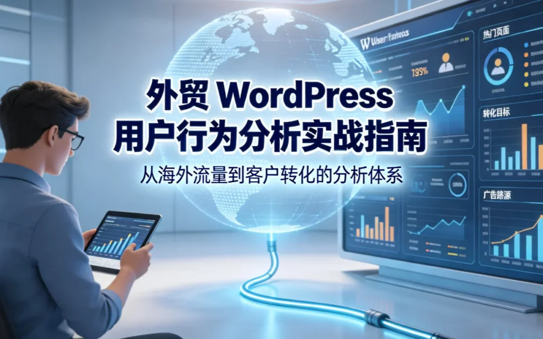 2026外贸WordPress用户行为分析实战指南