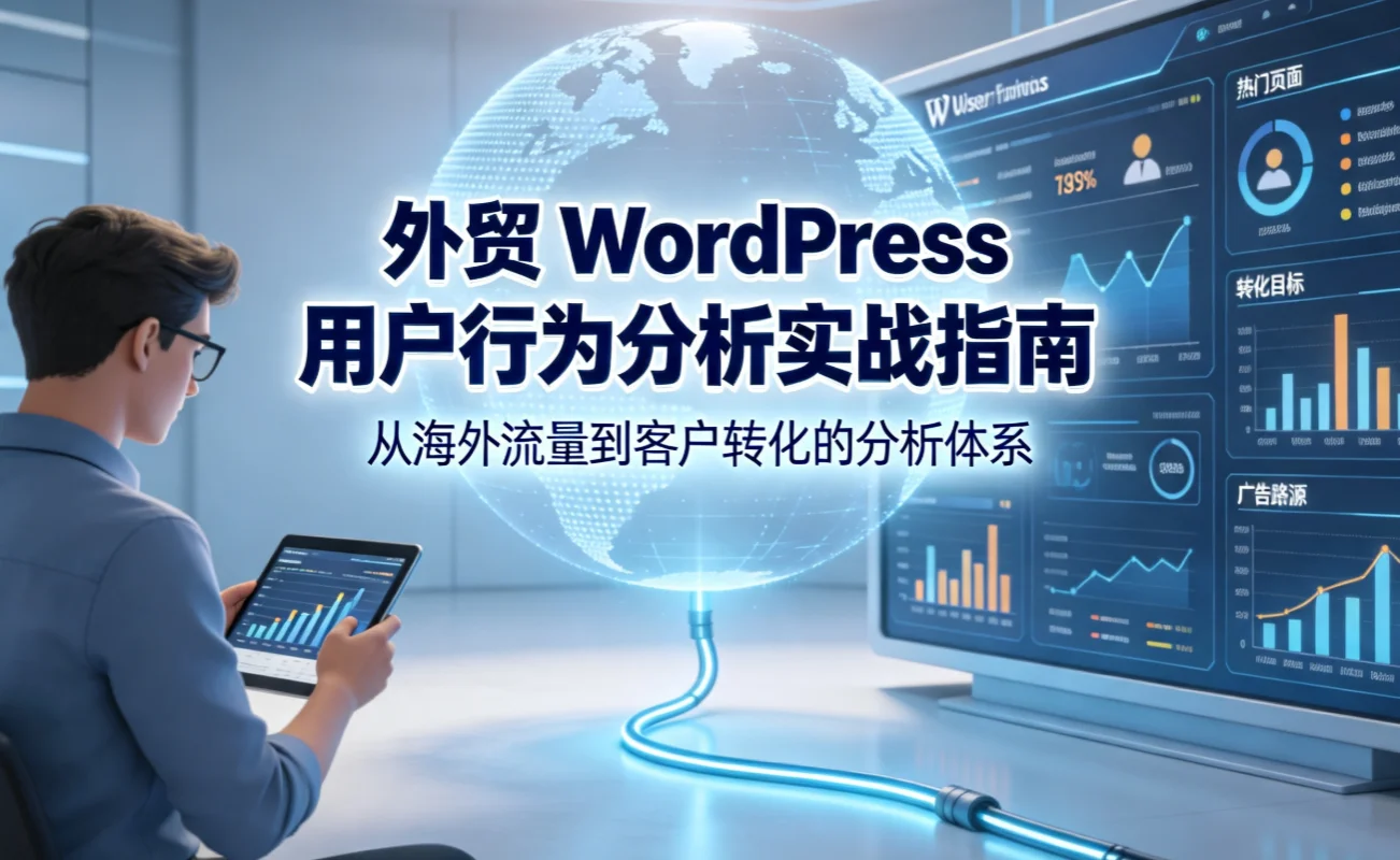 2026外贸wordpress用户行为分析实战指南 2026外贸wordpress用户行为分析实战指南