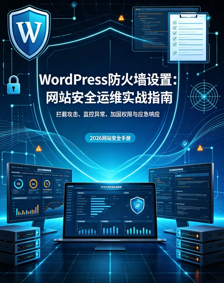 wordpress防火墙设置：2026年网站安全运维实战指南
