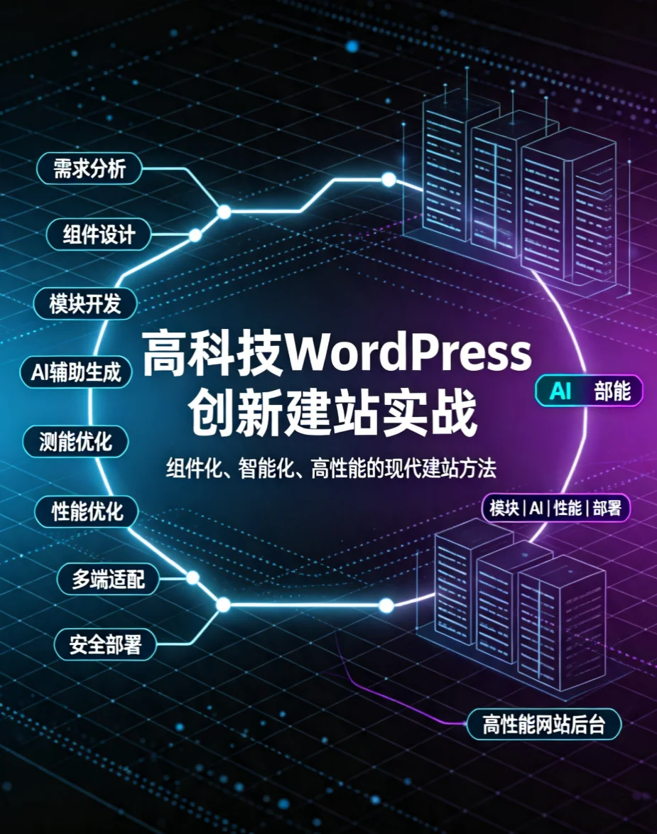 2026高科技wordpress创新建站实战