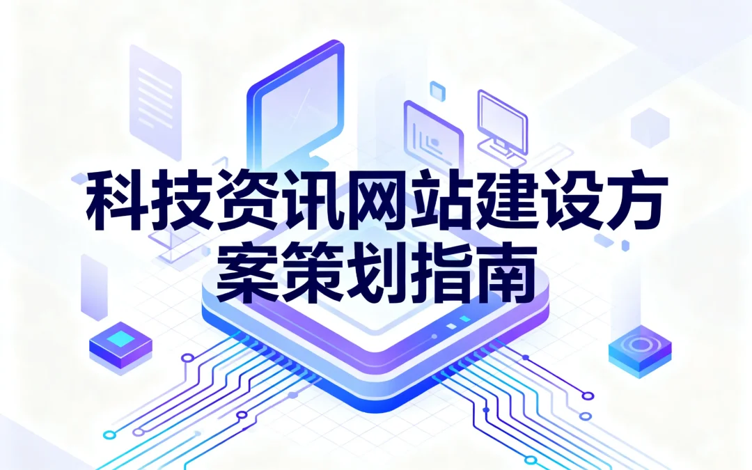 2026科技资讯网站建设方案策划指南