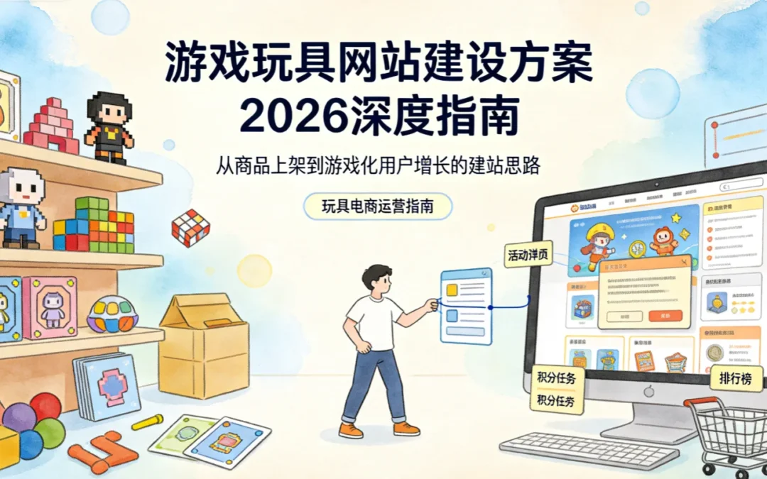 游戏玩具网站建设方案2026深度指南
