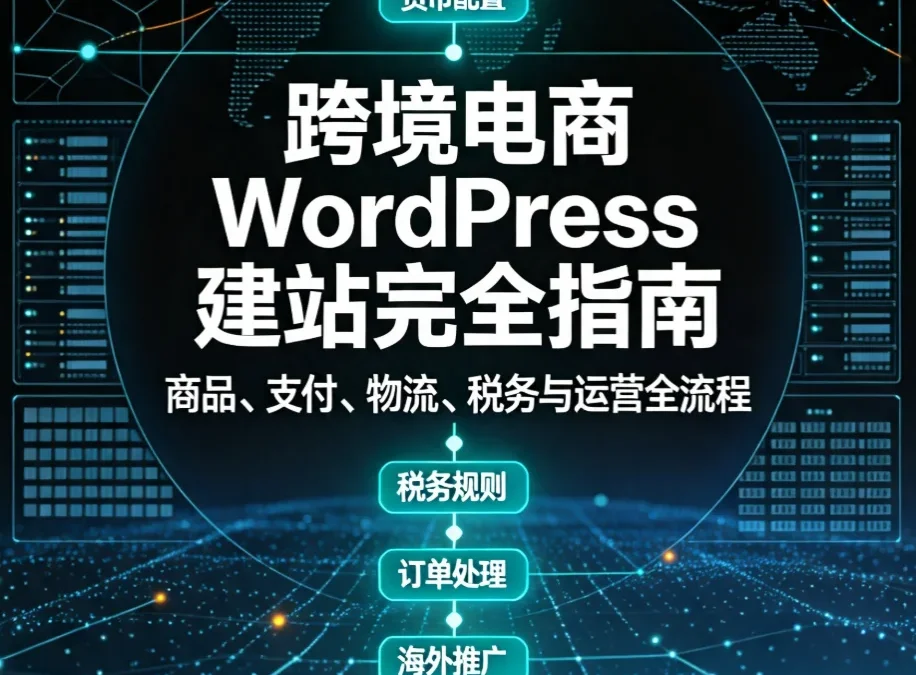2026跨境电商WordPress建站完全指南
