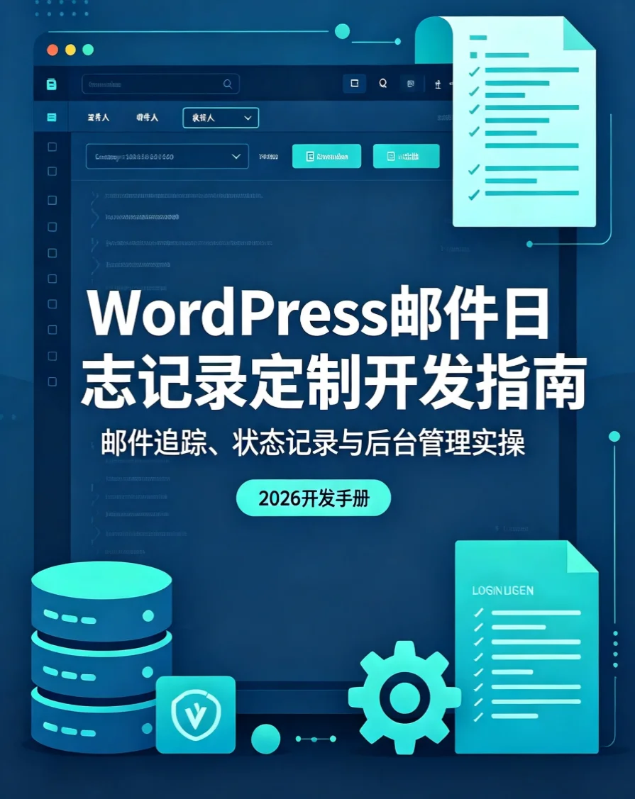 wordpress邮件日志记录定制开发指南2026